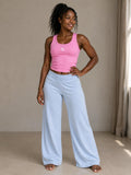 Our Wide Leg Stretchy Cotton Pants